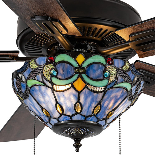 Stained glass ceiling - w,