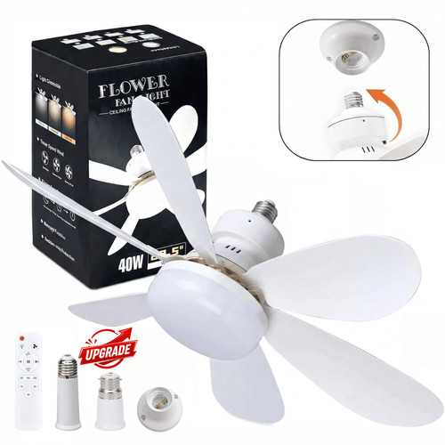 52cm ceiling fan light e27 - e27,