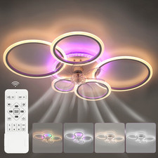 LED Ceiling Fans With Lights
