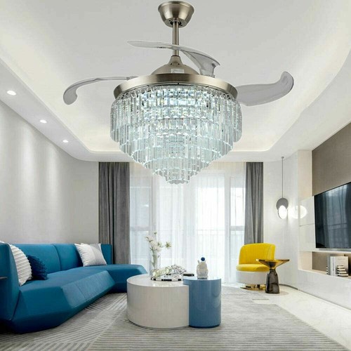 Modern crystal chandelier - crystal,