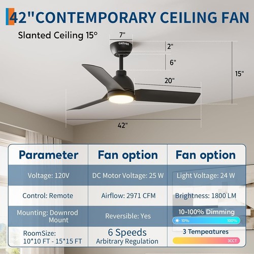 Inch ceiling fans - fans, with