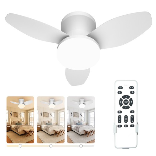 Led ceiling fan - led, dimmable
