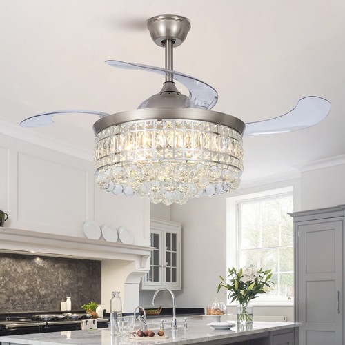 Modern crystal chandelier - crystal,