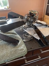 3 Electric Ceiling Fans with