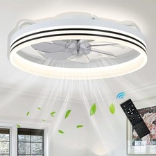 LED Flush Mount Ceiling Fans