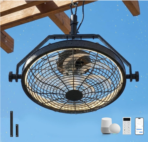 Smart outdoor ceiling fan - smart,